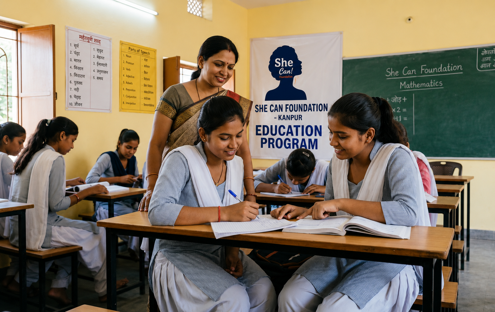 She Can Foundation program