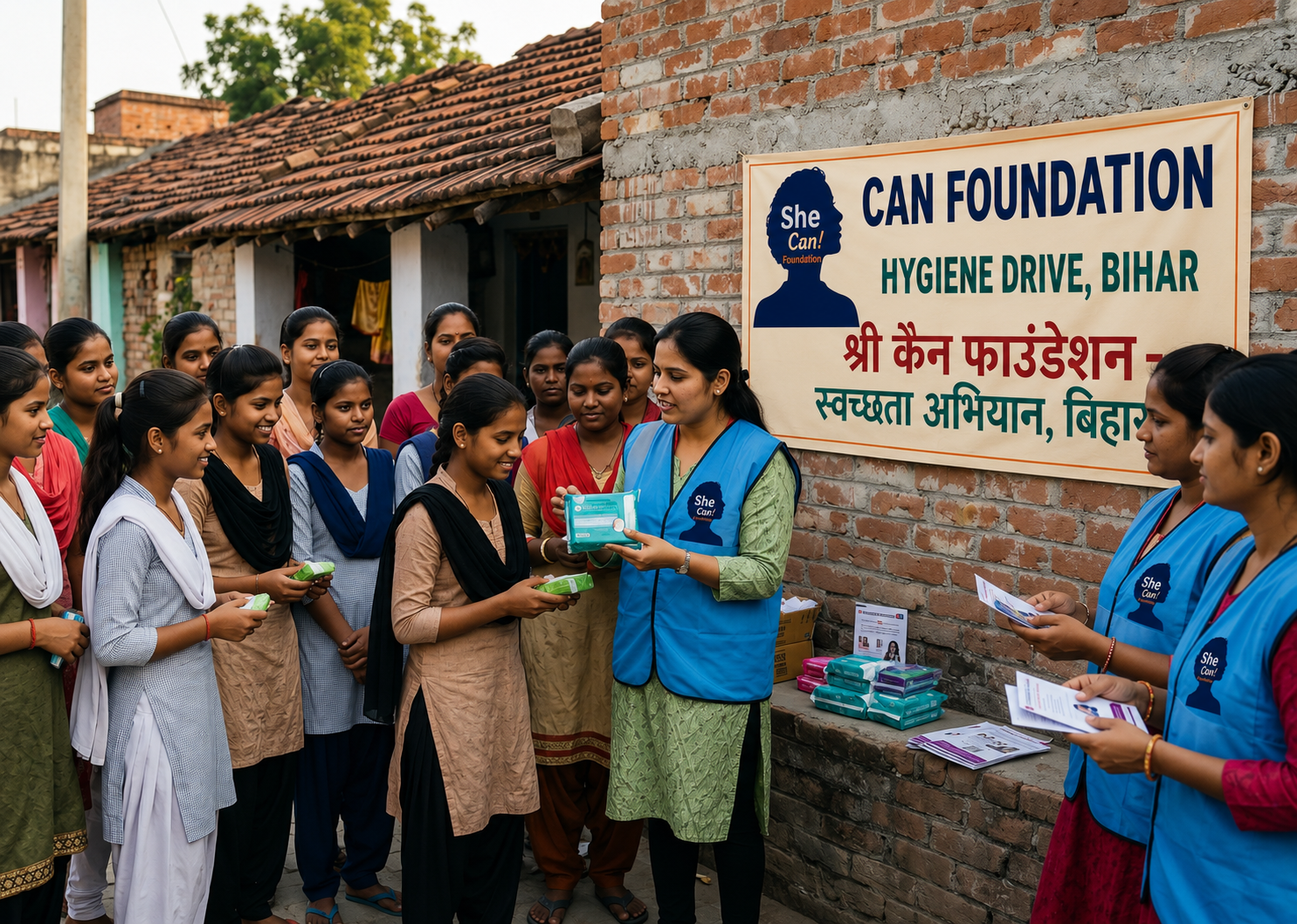 Menstrual hygiene drive